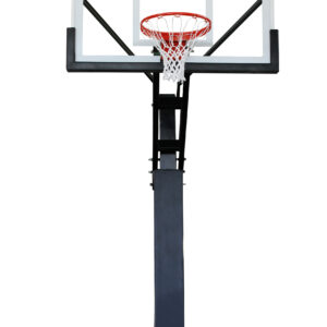 60" Adjustable Glass Backboard Hoop System